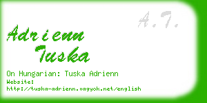 adrienn tuska business card